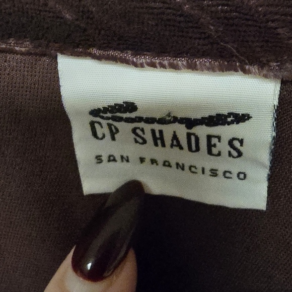 CP Shades Vintage 90s Brown Velvet Maxi Dress LWhimsigoth Dark Academia - Picture 6 of 9